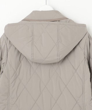 J.PRESS LADIES 【洗える・撥水】プレミアムBasicキルティング ショート コート モカベージュ系