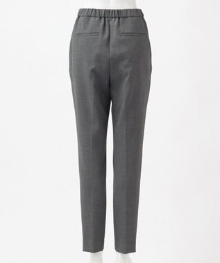 23区 【R(アール)】ダブルクロス テーパードシルエット パンツ グレー系
