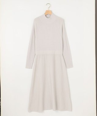 組曲 L 【2SET・WEB限定】ジレワンピースセット ライトグレー系