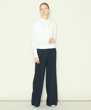 JOSEPH 【洗える】リネンコットン　カーディガン Ivory