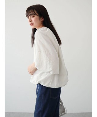 Green Parks ・ELENCARE DUE バルーンブラウス Off White