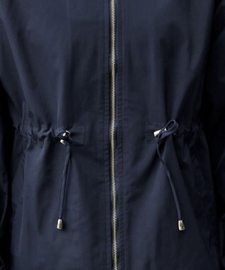 Tiaclasse 【新色追加・洗える】メモリーノーカラードロストブルゾン ネイビー