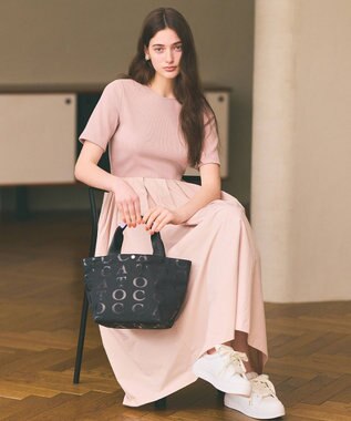 TOCCA FLYING PARASOL ドレス ピンク系