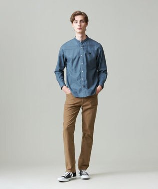 J.PRESS MEN ハイパワーストレッチ 5ポケットパンツ ベージュ系