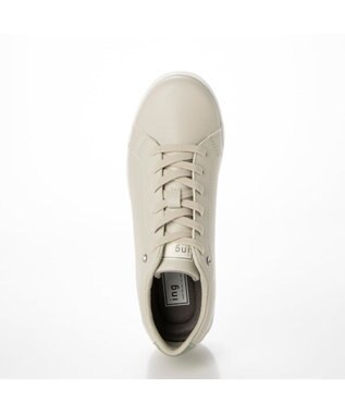 ing <ing>晴雨兼用スポーツスニーカー ライトグレーコンビ