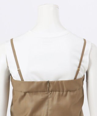 23区 【エステータ】ウールチンツ サロペット カーキ系