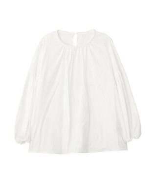 YECCA VECCA ブレードトリミングブラウス White