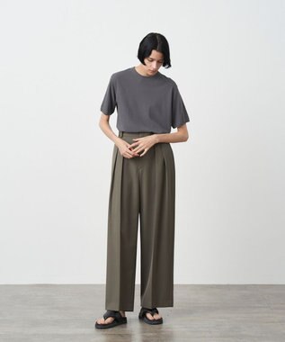 ATON FRESCA SINGLE JERSEY | スタンダードTシャツ CHARCOAL GRAY