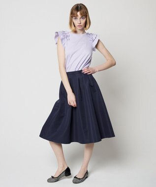 TOCCA 【UVカット＆洗える！】RAIN MOOD スカート ネイビー系