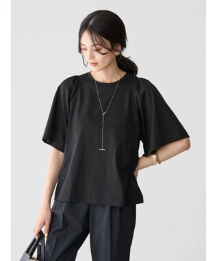 AMERICAN HOLIC フレアスリーブカットプルオーバー Black