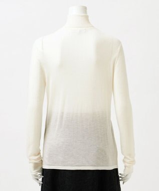 23区 【GOLD LABEL】シアータートルネック ニット ホワイト系
