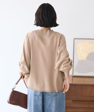 CRAFT STANDARD BOUTIQUE 洗える/UVカット/毛玉軽減 ファンクショナルニットカーディガン Beige