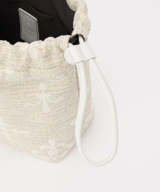 russet 【PEANUTS×russetコラボ第三弾】クリアトート×巾着セットバッグ(CE-1592) Tweed