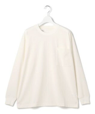 J.PRESS YORK STREET 【WOMEN】ポケットボーダーロングスリーブ Tシャツ