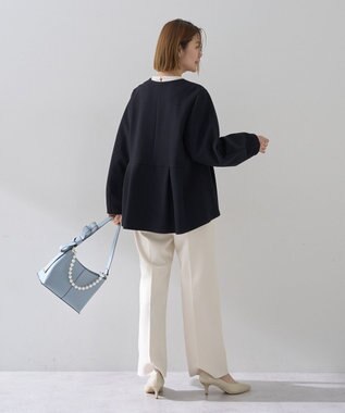 YECCA VECCA ブレードトリミングブラウス White