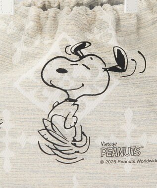 russet 【PEANUTS×russetコラボ第三弾】クリアトート×巾着セットバッグ(CE-1592) Tweed