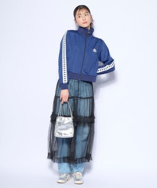OP／FILA 【Kappa】バンダテープ ジャージトラックジャケット ネイビー