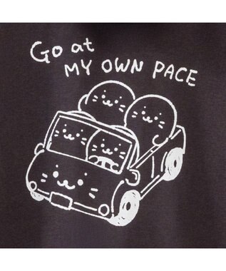 Mother garden しろたん  ジップパーカー 《くるま》 ユニセックス ダークブラウン