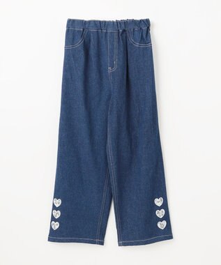 ANY KIDS デニムワイドパンツ インディゴ