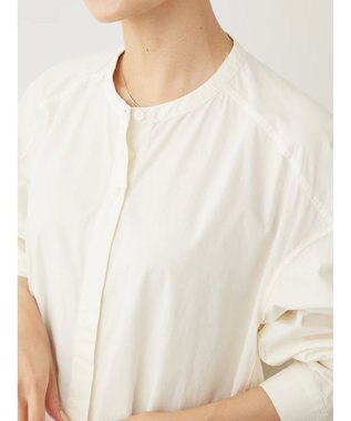 AMERICAN HOLIC バンドカラーシャツワンピース Ivory