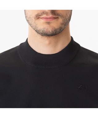 ZERO HALLIBURTON ゼロハリバートン ZERO HALLIBURTON クルーネックセーター 82271 ブラック