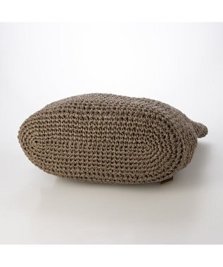 UNBILLION カシュカシュ cachecache / ベルトハンドルクロッシェトート カゴバッグ GY