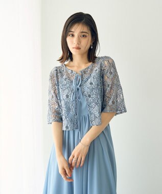 YECCA VECCA 【2点SET】3wayレース×キャミドレス Light Gray