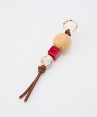 russet ウッドデザインチャーム（CE-1809） Beige