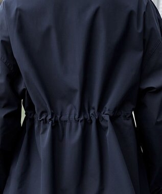 Tiaclasse 【新色追加・洗える】メモリーノーカラードロストブルゾン ネイビー