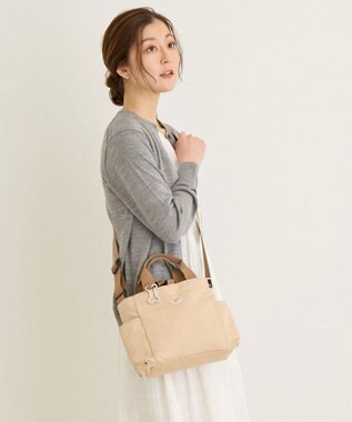 ROOTOTE 1129【BUDDY:撥水加工】SN.スクエア.ドッグ.バディ-B 02：ベージュ