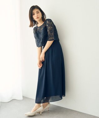 YECCA VECCA 【2点SET】3wayレース×キャミドレス Light Gray