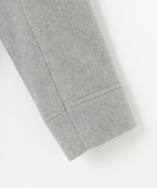 J.PRESS LADIES Jackal 140sソフトメルトン Pコート ライトグレー系