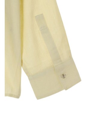 Green Parks リネンレーヨン２ｗａｙシャツ Yellow