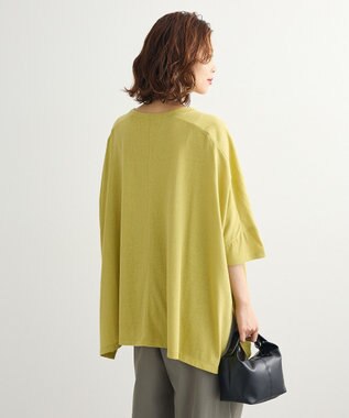 Green Parks スラブカットチュニック Lime Green