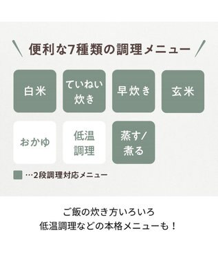 YAMATO テーブル＆キッチン 【レコルト】クッキングライスクッカー  クリームホワイト  RCR-2(W) ホワイト