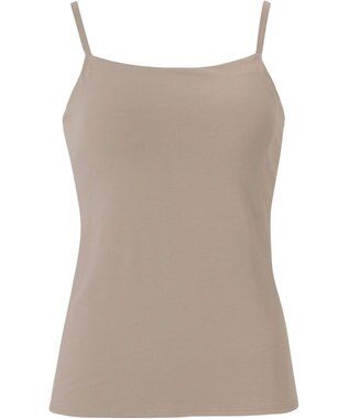 Wing カップ付きキャミソール 綿混(身生地部) ラク きれいなバストシルエット 【シンクロブラトップ 綿混タイプ】 ブラトップ ET1032 ウイング／ワコール