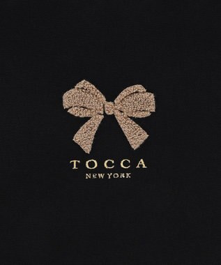 TOCCA PUFFY ICON SUBBAG サブバッグ【星風まどかさん着用】 ブラック×リボン