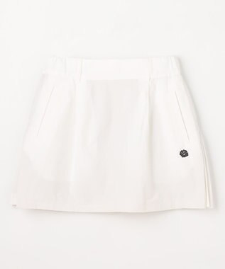 PW CIRCULUS 【WOMEN】ボックスプリーツスカート ゴルフウェア レディース ホワイト系