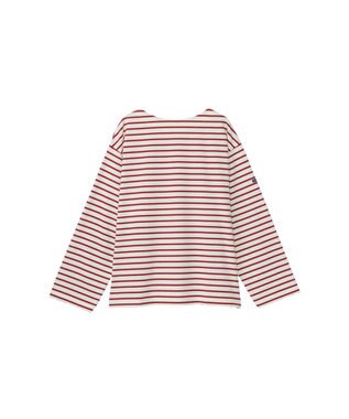 HELLY HANSEN ロングスリーブ HHナーバルボーダーティー ブリックレッド