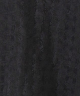 UNFILO ライトシアー クロップドシャツ モノトーンチェック