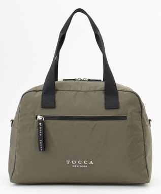 TOCCA 【WEB＆一部店舗限定】【A4サイズ対応】CAROVANA BOSTON ボストンバッグ カーキ系