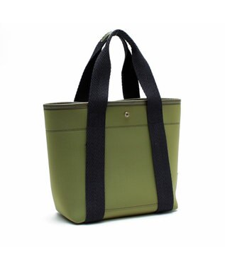 A.D.M.J. 【魔法の様に軽い】マジックライト/イタリアンファブリックステッチ刺しゅうデイリートートM オリーブ