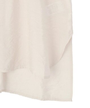 YECCA VECCA シアー2way袖バルーンチュニック Light Beige