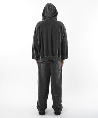 WEGO 【ユニセックス着用ITEM】バルーンBIGダブルZIPパーカー ブラックその他