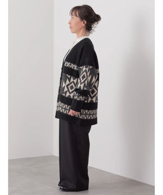 CRAFT STANDARD BOUTIQUE 【男女兼用】オルテガ柄カーディガン Black