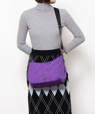 ANNA SUI アニー 2wayショルダーバッグ パープル