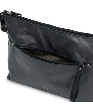 PELLE BORSA シンプルショルダーバッグ Alive アライブ 4449 マットブラック