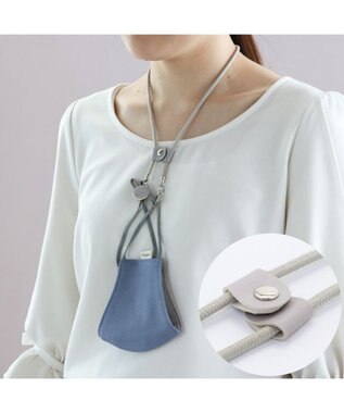 Mother garden 【Hinami】 マスクストラップ 2way シルバー/ゴールド   ネックストラップ メガネストラップ シルバー