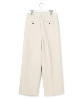 23区 【Oggi4月号掲載/洗える】ハイカウントライトクロス クロップド パンツ ベージュ系