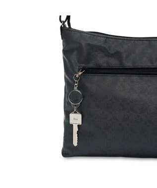 PELLE BORSA シンプルショルダーバッグ Alive アライブ 4449 マットブラック